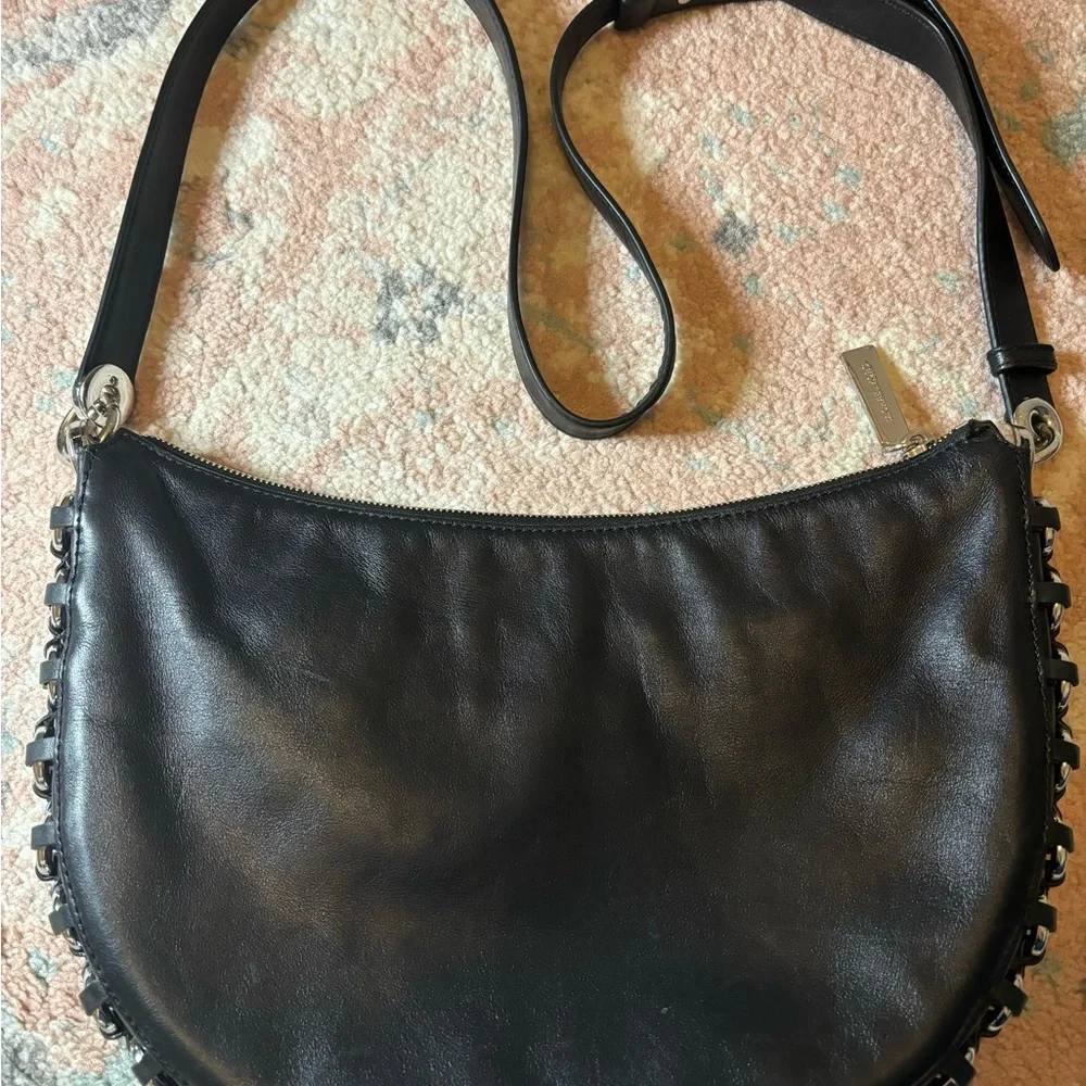 Michael Kors Piper leather messenger bag, medium - Picture 9 of 10